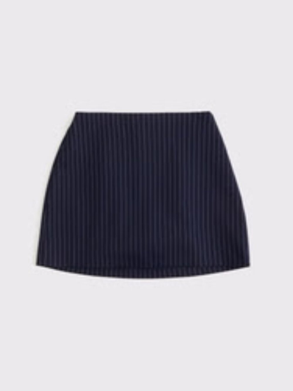 Abercrombie & Fitch Navy Pinstripe Mini Skirt